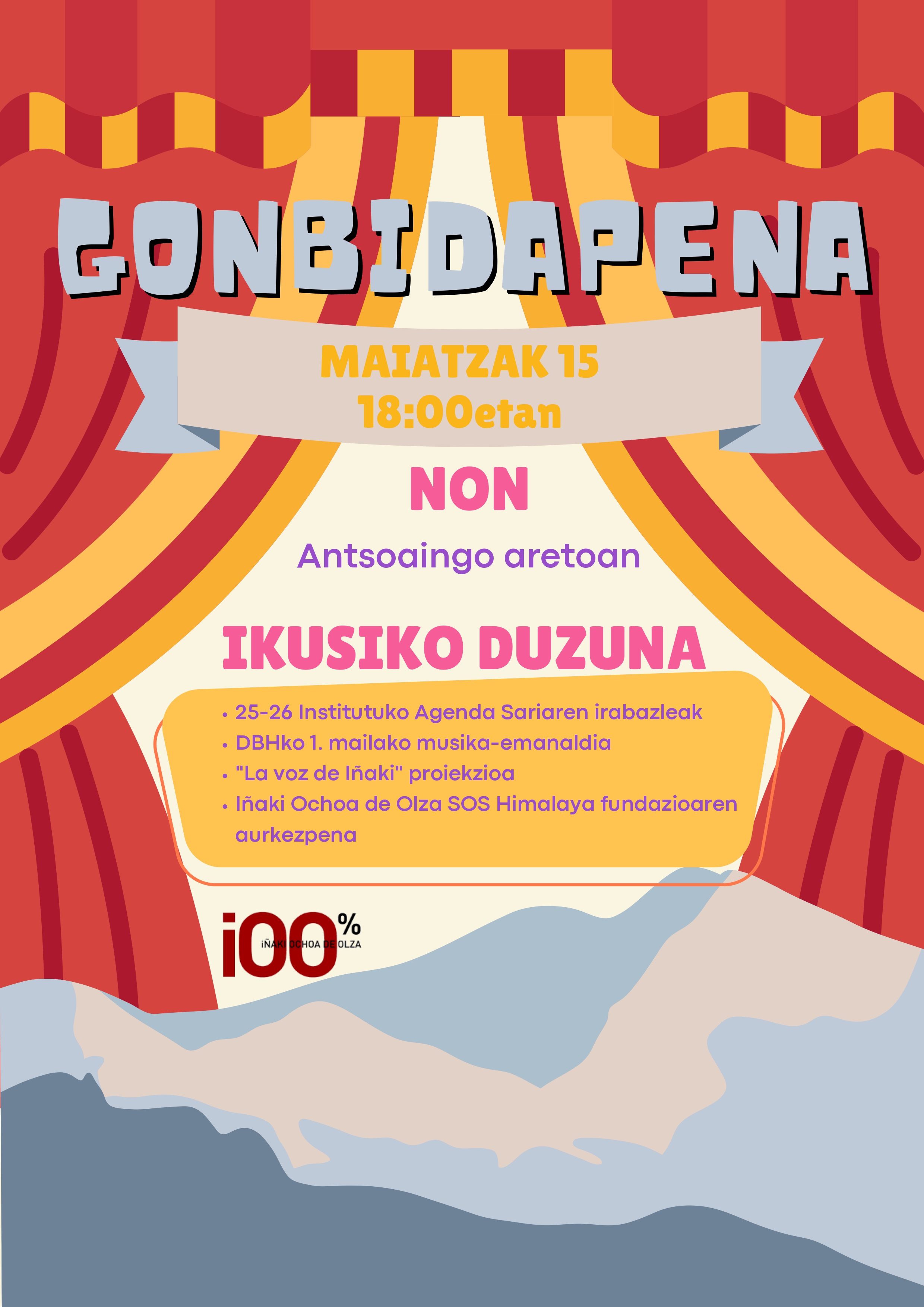 SOS Himalaya ekitaldia-Ansoaingo antzokia